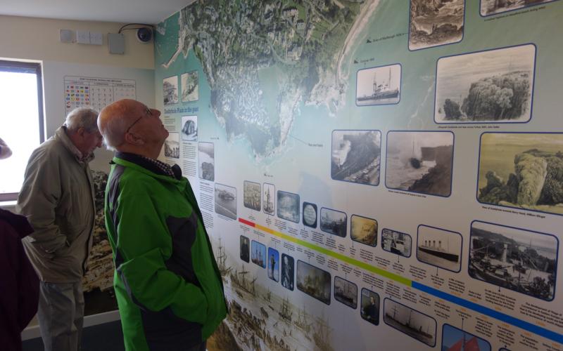 Interpretation wall panel