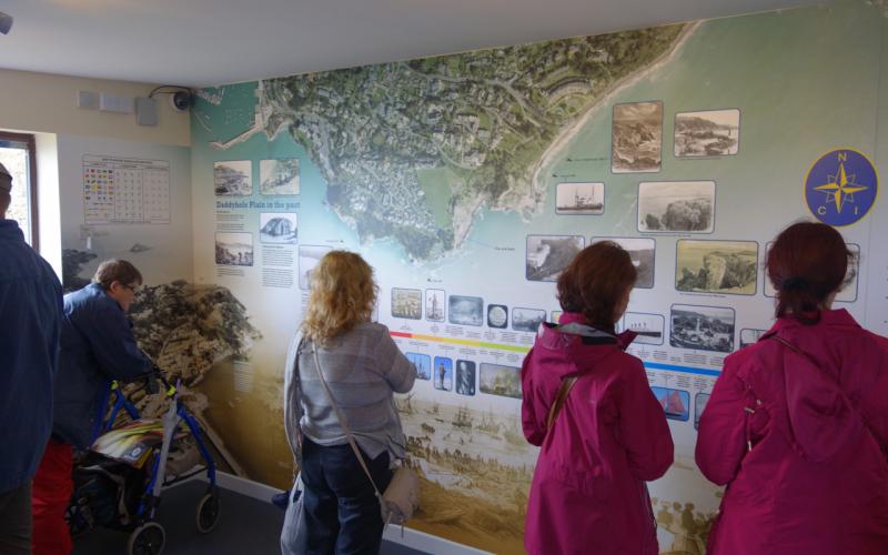 Interpretation wall panel