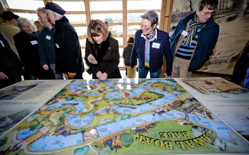 Grand Western canal board game